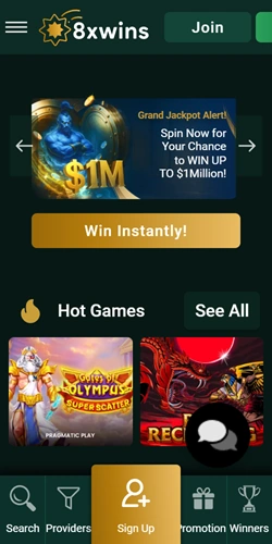 8xwins Casino App